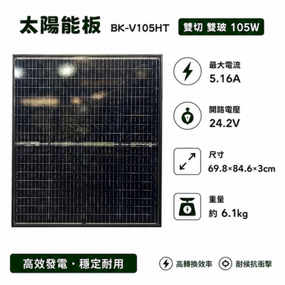太陽能板 HT系列 雙玻雙切 (小板)
