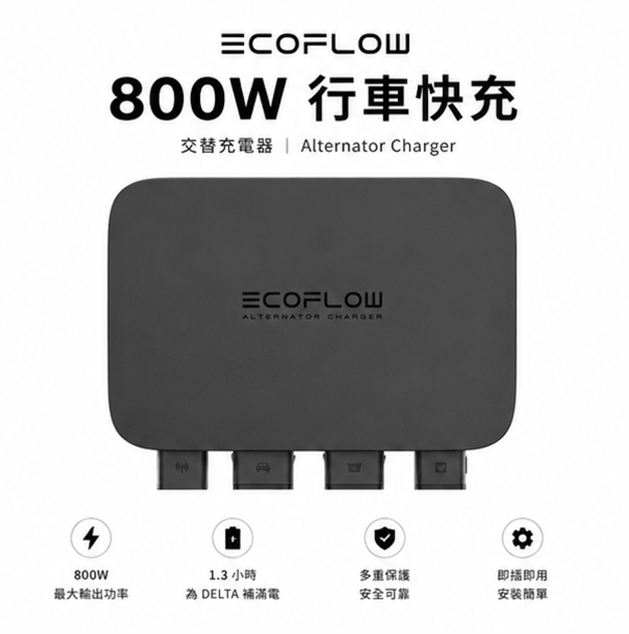 Ecoflow 800W 行車快充
