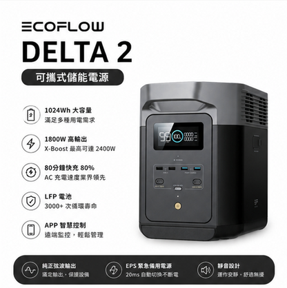 Ecoflow Delta 2 戶外儲能電源