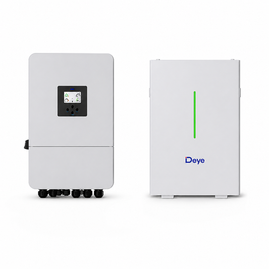Deye 6KW主機 + 10度電 儲能