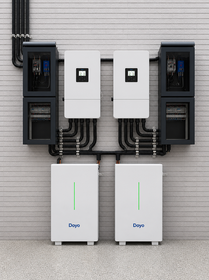 Deye 10KW主機 + 20度電 儲能