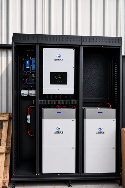 台塑 10KW主機 + 13.6度電 儲能