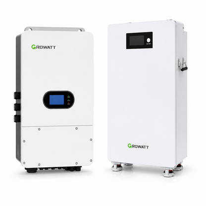 GROWATT 10KW主機 + 16度電 儲能
