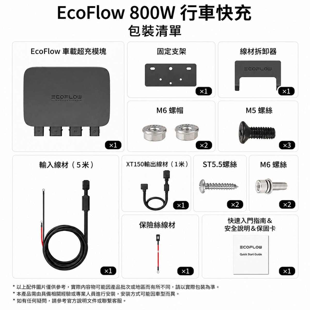 EcoFlow 800W 行車快充｜Alternator Charger